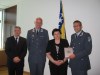 Predsjedavajuća Dušanka Majkić i zamjenik predsjedavajuće Zajedničke komisije za odbranu i sigurnost, Šefik Džaferović primili u oproštajnu posjetu zamjenika komandanta NATO štaba u Sarajevu